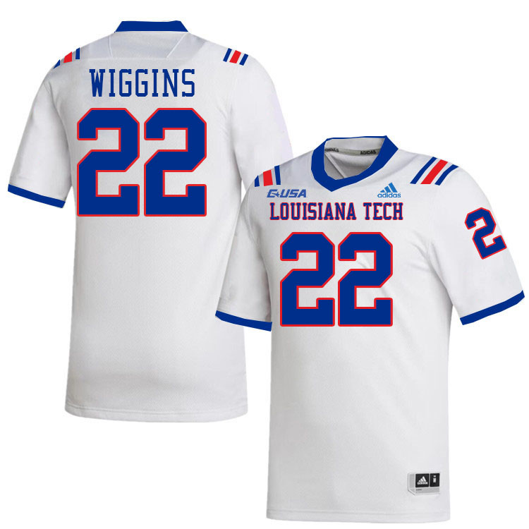 Omiri Wiggins Louisiana Tech Jersey,LA Tech Bulldogs Football Jerseys,Uniforms,Gears-White